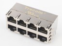 RJ45-2*4 28MM 横排 10/100M