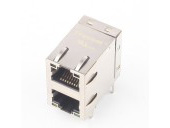 2x1 Ports 1000M RJ45 Connector TRJG17561AGNL