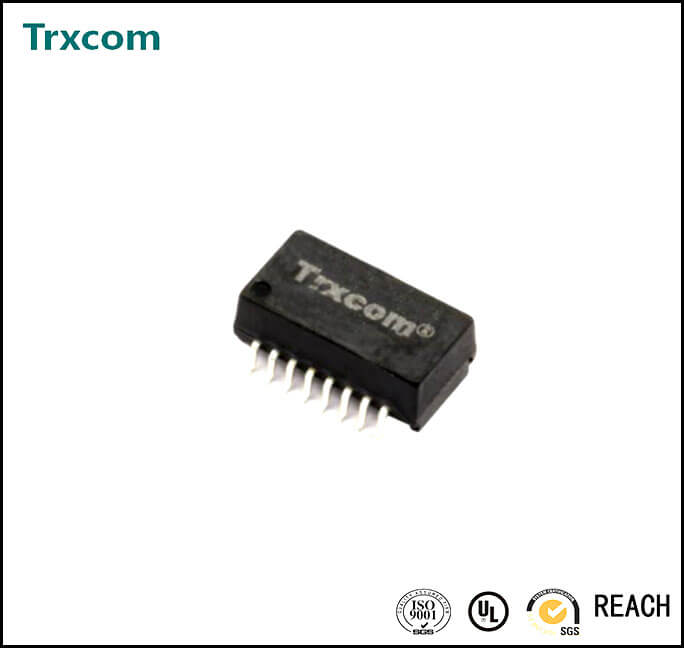 10/100M 16PIN Low Profile Transformer TRC0013NL